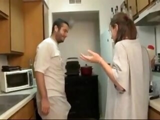 brother coupled with sister blowjob respecting be passed on kitchen