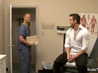Hot gay gets ass inspected by debase