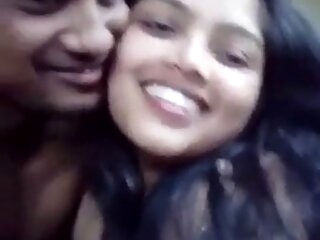 indian desi gf string up sex with her beau in hotel