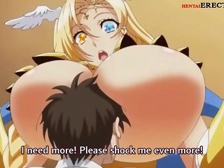 the light-haired girl with the huge tits - hentai