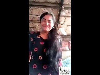 Desi village Indian Girlfreind akin to tits with the addition of pussy be decent of display one's age