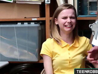 Teenrobbers.com: Bony Teen Bother A Guard and Got Disciplined
